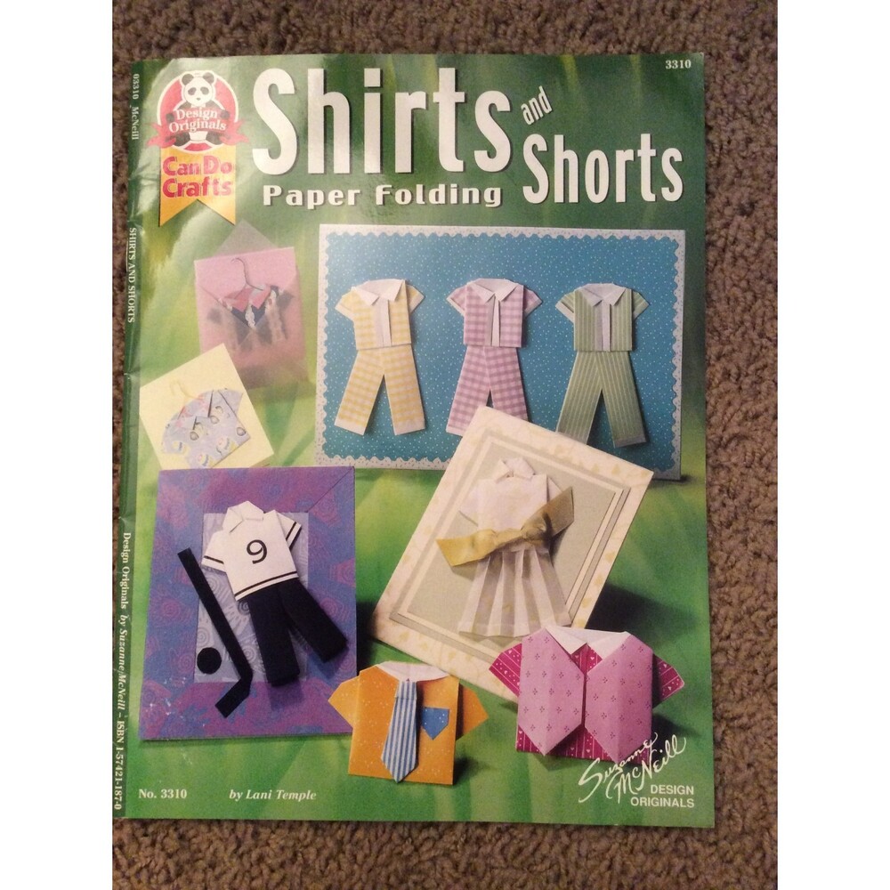 Shirts and Shorts Paper Folding by Lani Temple B7